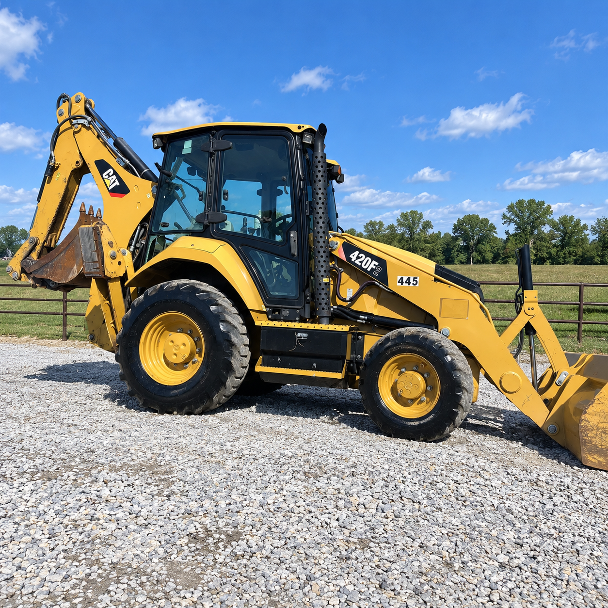 2017 CAT 420F2